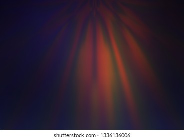 Dark Purple vector blurred and colored template. Modern geometrical abstract illustration with gradient. The elegant pattern for brand book.