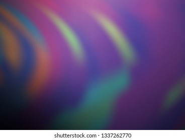 Dark Purple vector blurred and colored background. A completely new color illustration in a bokeh style. A completely new design for your business.
