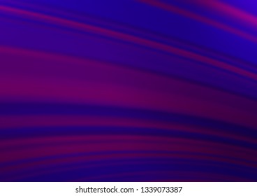 Dark Purple vector blurred and colored template. Creative illustration in halftone style with gradient. The best blurred design for your business.