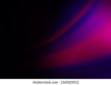 Dark Purple vector blurred and colored background. Creative illustration in halftone style with gradient. The blurred design can be used for your web site.
