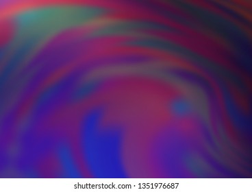 Dark Purple vector blurred and colored background. Glitter abstract illustration with an elegant design. A completely new template for your design.