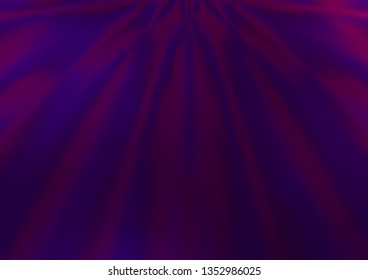 Dark Purple vector blurred and colored template. Colorful abstract illustration with gradient. A completely new template for your design.