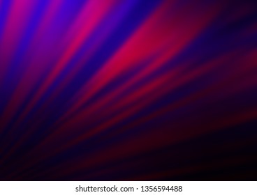 Dark Purple vector blurred and colored background. An elegant bright illustration with gradient. A completely new template for your design.