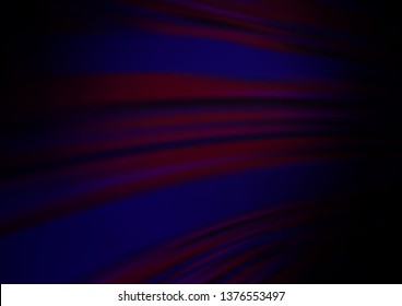 Dark Purple vector blurred and colored template. A completely new color illustration in a bokeh style. The best blurred design for your business.