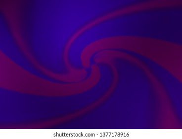 Dark Purple vector blurred and colored template. Glitter abstract illustration with an elegant design. Brand new design for your business.