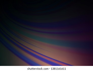 Dark Purple vector blurred and colored background. Glitter abstract illustration with an elegant design. The background for your creative designs.