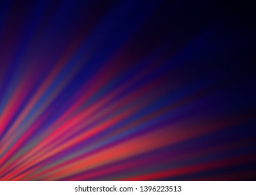 Dark Purple vector blurred and colored background. Colorful illustration in abstract style with gradient. A completely new design for your business.