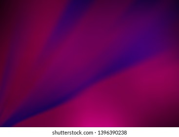 Dark Purple vector blurred and colored background. A vague abstract illustration with gradient. A completely new design for your business.