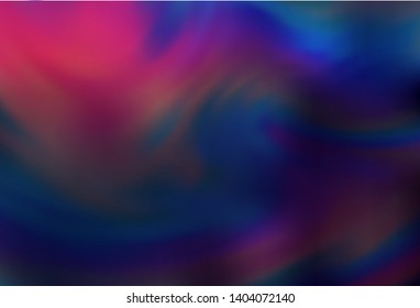 Dark Purple vector blurred and colored pattern. A completely new colored illustration in blur style. New style for your business design.