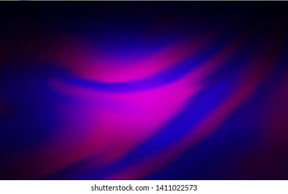 Dark Purple vector blurred and colored pattern. Colorful illustration in abstract style with gradient. New design for your business.