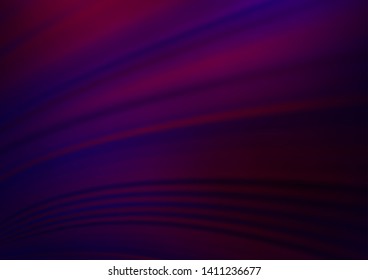 Dark Purple vector blurred and colored template. An elegant bright illustration with gradient. The template can be used for your brand book.
