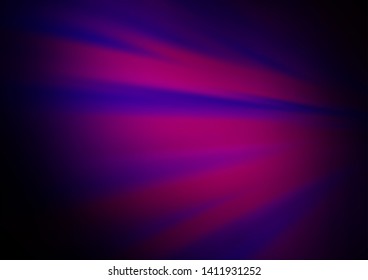 Dark Purple vector blurred and colored template. An elegant bright illustration with gradient. The template for backgrounds of cell phones.