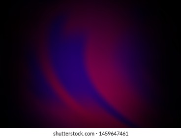 Dark Purple vector blurred and colored background. Colorful abstract illustration with gradient. The background for your creative designs.