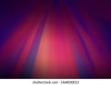 Dark Purple vector blurred and colored template. Shining colorful illustration in a Brand new style. The background for your creative designs.