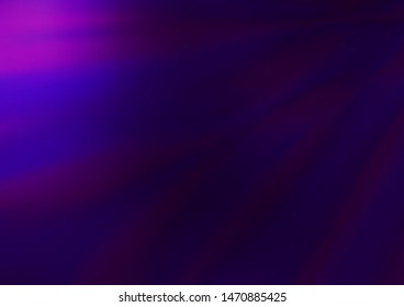 Dark Purple vector blurred and colored background. Creative illustration in halftone style with gradient. The best blurred design for your business.