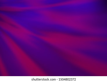 Dark Purple vector blurred and colored background. Shining colorful illustration in a Brand new style. A new texture for your design.