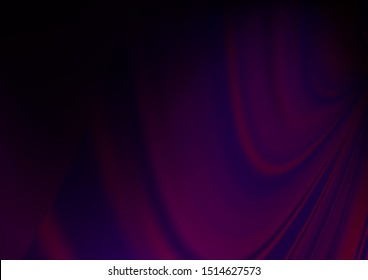 Dark Purple vector blurred and colored background. A vague abstract illustration with gradient. The elegant pattern for brand book.