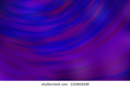 Dark Purple vector blurred and colored pattern. Colorful abstract illustration with gradient. Background for a cell phone.