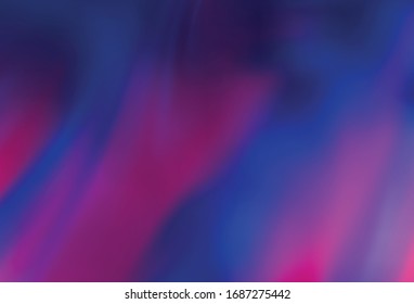 Dark Purple vector blurred and colored pattern. Modern abstract illustration with gradient. New way of your design.