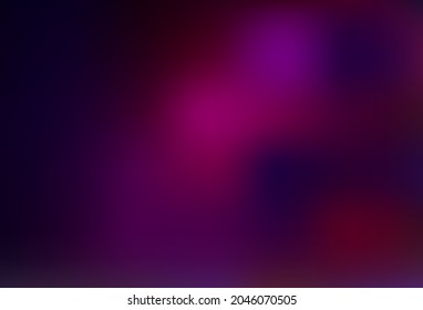 El oscuro vector púrpura borrosa y el fondo coloreado. Ilustración abstracta colorida con gradiente. Plantilla para teléfonos móviles.