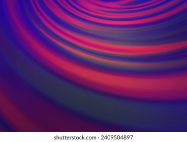 Dark Purple vector blurred and colored template. A completely new color illustration in a bokeh style. The background for your creative designs.