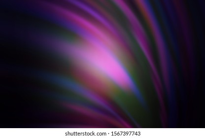 Dark Purple vector blurred pattern. Glitter abstract illustration with gradient design. New way of your design.