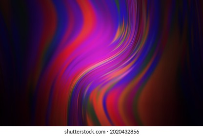 Dark Purple vector blurred pattern. Colorful illustration in abstract style with gradient. New design for your business.