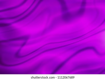 Dark Purple vector blurred shine abstract template. Brand new colored illustration in blurry style with gradient. Brand new style for your business design.