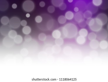Dark Purple vector blurred shine abstract background. Colorful abstract illustration with gradient. Brand new style for your business design.