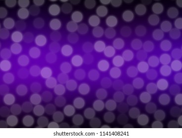 Dark Purple vector blurred shine abstract pattern. Creative illustration in halftone style with gradient. The blurred design can be used for your web site.