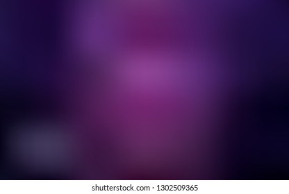 Dark Purple vector blurred shine abstract background. Creative illustration in halftone style with gradient. Blurred design for your web site.