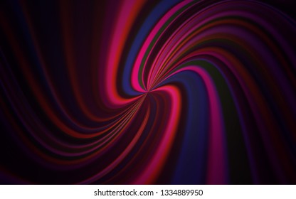 Dark Purple vector blurred shine abstract template. Abstract colorful illustration with gradient. New style for your business design.