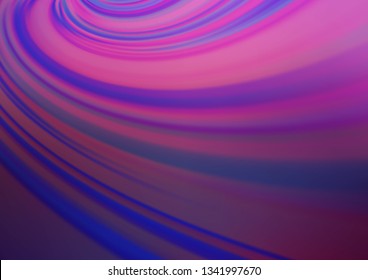 Dark Purple vector blurred shine abstract pattern. Modern geometrical abstract illustration with gradient. The blurred design can be used for your web site.