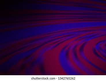 Dark Purple vector blurred shine abstract background. Colorful abstract illustration with gradient. The background for your creative designs.