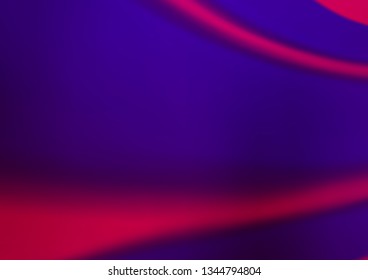 Dark Purple vector blurred shine abstract background. Colorful illustration in abstract style with gradient. A completely new design for your business.