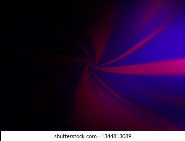 Dark Purple vector blurred shine abstract pattern. A completely new color illustration in a bokeh style. Brand new style for your business design.