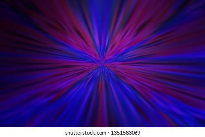 Dark Purple vector blurred shine abstract template. Shining colored illustration in smart style. Blurred design for your web site.
