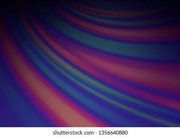 Dark Purple vector blurred shine abstract background. Shining colorful illustration in a Brand new style. The template can be used for your brand book.