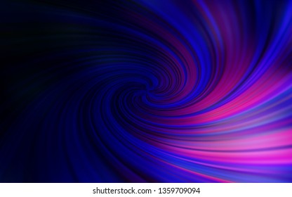 Dark Purple vector blurred shine abstract template. Shining colored illustration in smart style. New way of your design.