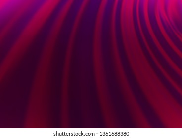 Dark Purple vector blurred shine abstract pattern. Glitter abstract illustration with an elegant design. The best blurred design for your business.