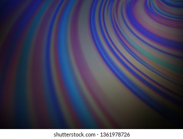 Dark Purple vector blurred shine abstract background. Colorful abstract illustration with gradient. The background for your creative designs.