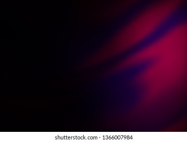 Dark Purple vector blurred shine abstract pattern. Colorful illustration in blurry style with gradient. A new texture for your design.