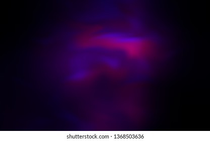 Dark Purple vector blurred shine abstract template. Shining colored illustration in smart style. The best blurred design for your business.