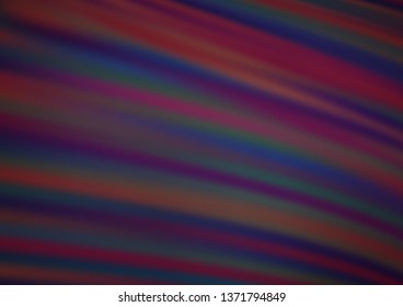 Dark Purple vector blurred shine abstract background. A completely new color illustration in a bokeh style. The best blurred design for your business.