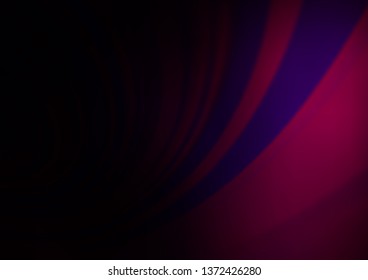 Dark Purple vector blurred shine abstract pattern. Colorful illustration in abstract style with gradient. The template for backgrounds of cell phones.