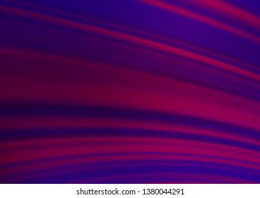 Dark Purple vector blurred shine abstract pattern. Colorful illustration in abstract style with gradient. The template can be used for your brand book.