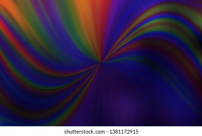 Dark Purple vector blurred shine abstract texture. Shining colored illustration in smart style. New style design for your brand book.