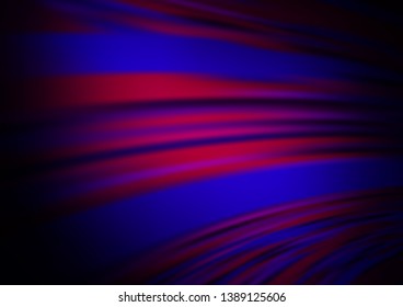Dark Purple vector blurred shine abstract template. Colorful abstract illustration with gradient. A new texture for your design.