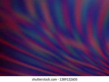 Dark Purple vector blurred shine abstract pattern. Shining colorful illustration in a Brand new style. The best blurred design for your business.