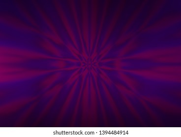 Dark Purple vector blurred shine abstract template. Modern geometrical abstract illustration with gradient. The elegant pattern for brand book.
